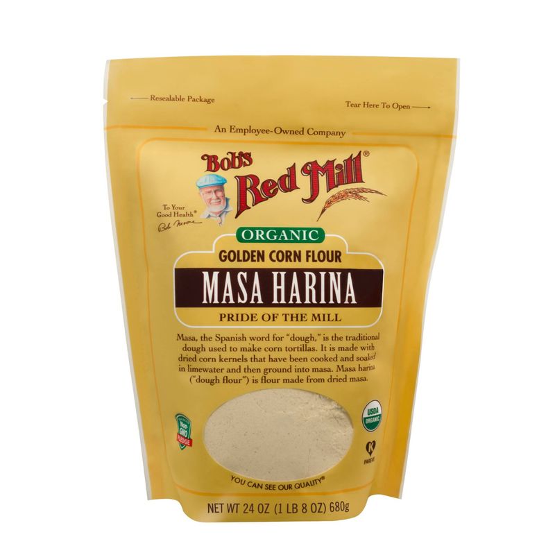 Bob'S Red Mill Og Golden Masa Harina Flour  - 24Oz