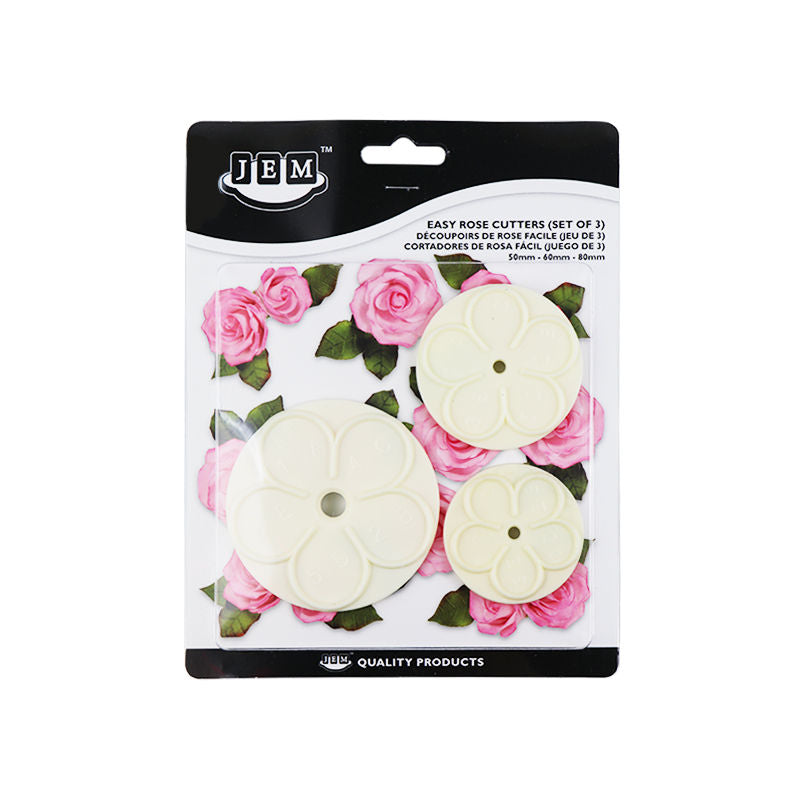 Jem Easy Rose Cutter Set Of 3Pc  - 1 Pc
