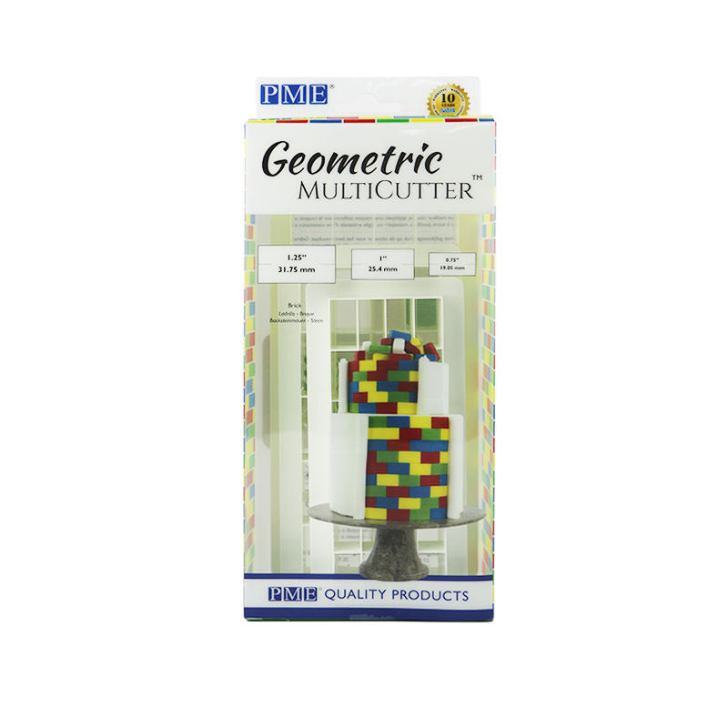 Pme Geometric Brick Multicutter 19 25 31Mm  - 1 Pc