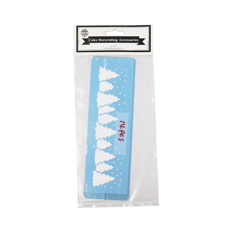 Jem Xmas Forest Stencil 187X46Mm  - 1 Pc