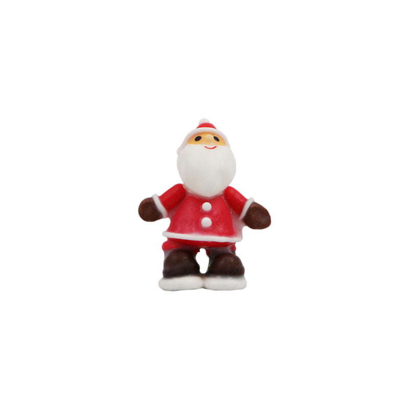 Redman Decor Icing Santa Small 3.9X2.8Cm 1730 - 1 Pc