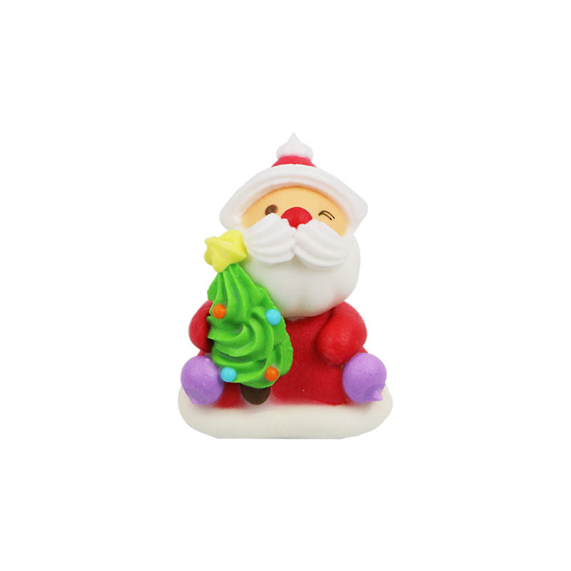 Redman Decor Icing Santa Small 4.2X3Cm 22 - 1 Pc
