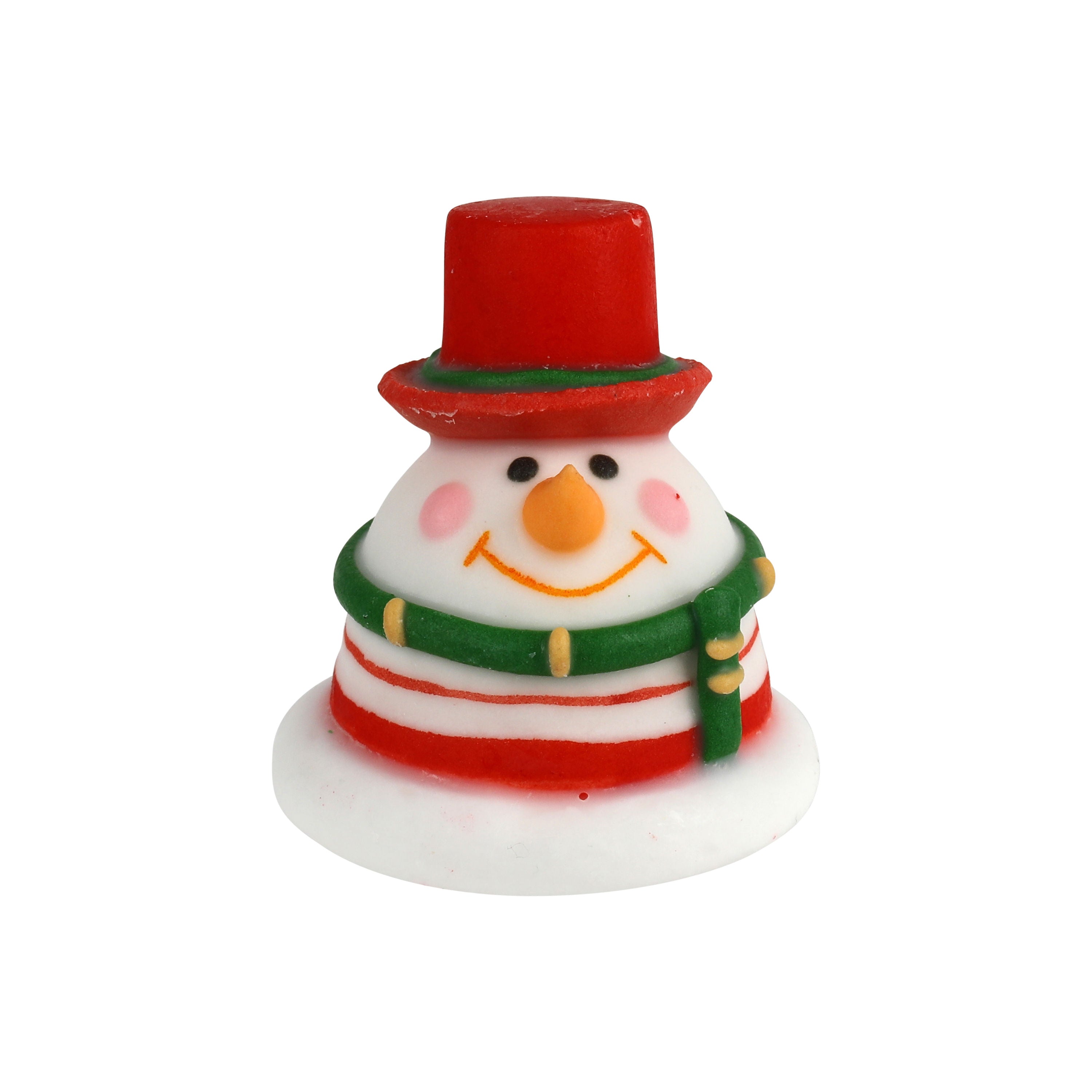 Redman Decor Icing Snowman Small 3X2.8Cm 1213 - 1 Pc