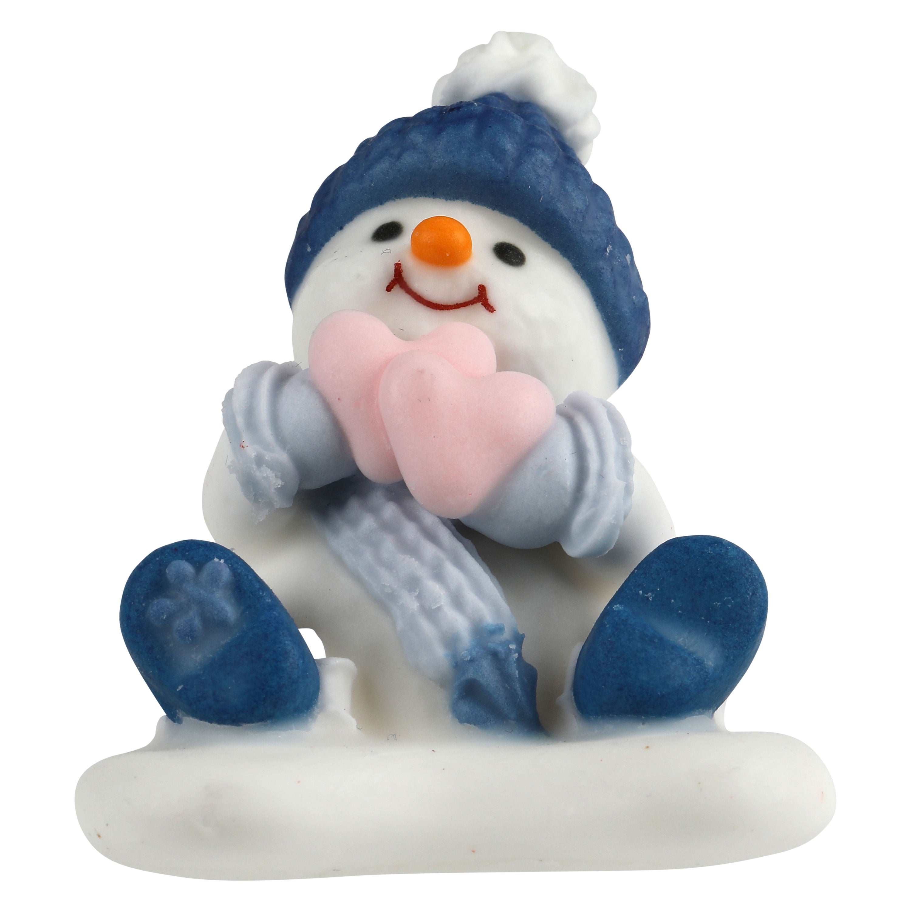 Redman Decor Icing Snowman Medium 5.3X4.5Cm 717 - 1 Pc