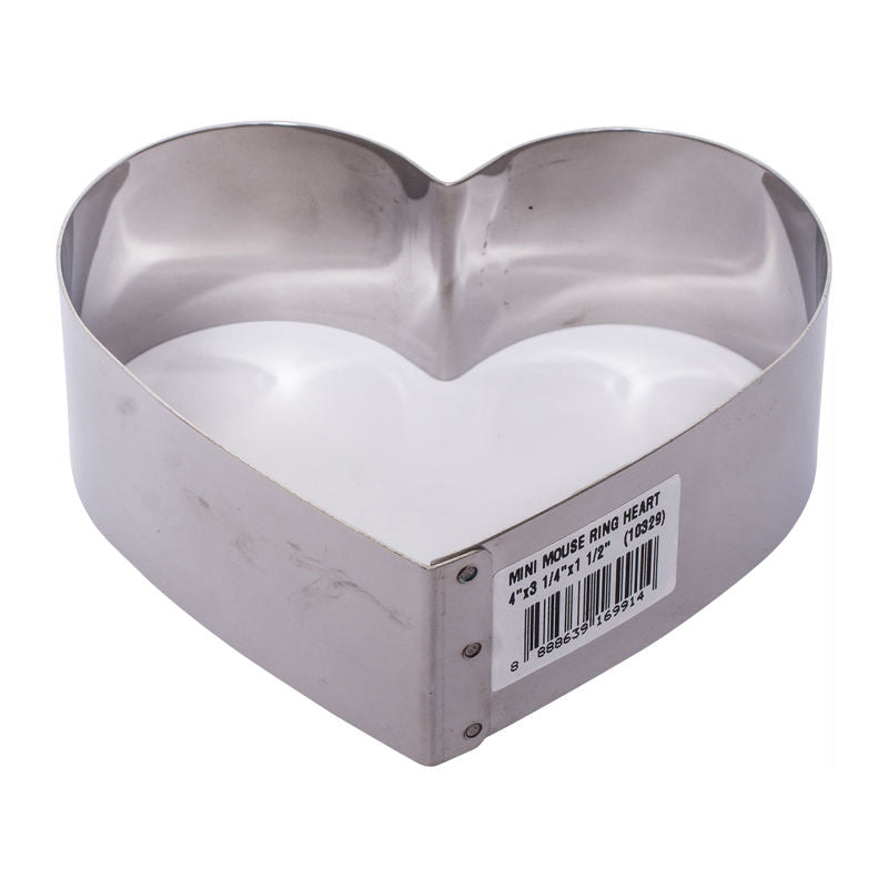 Redman Cake Ring Heart Shape 4X3 1/4X1  - 1/2"