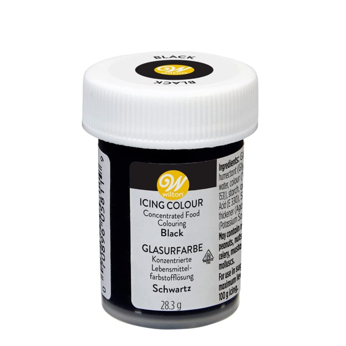 Wilton Icing Col Black Intl 04-0-0037 1Oz - 1 Pc