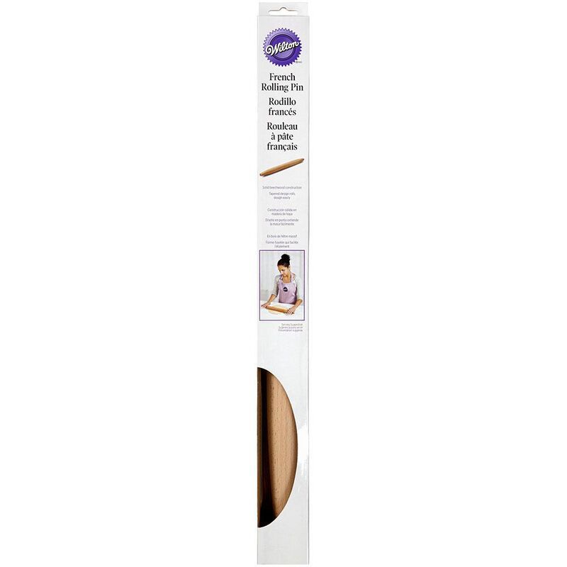 Wilton Rolling Pin French Wooden 2103-4376 - 1 Pc