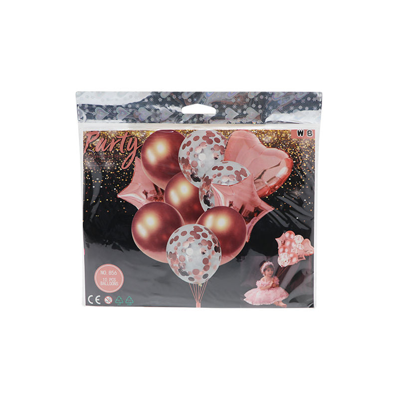 Na Balloon Rose Gold  -  Set