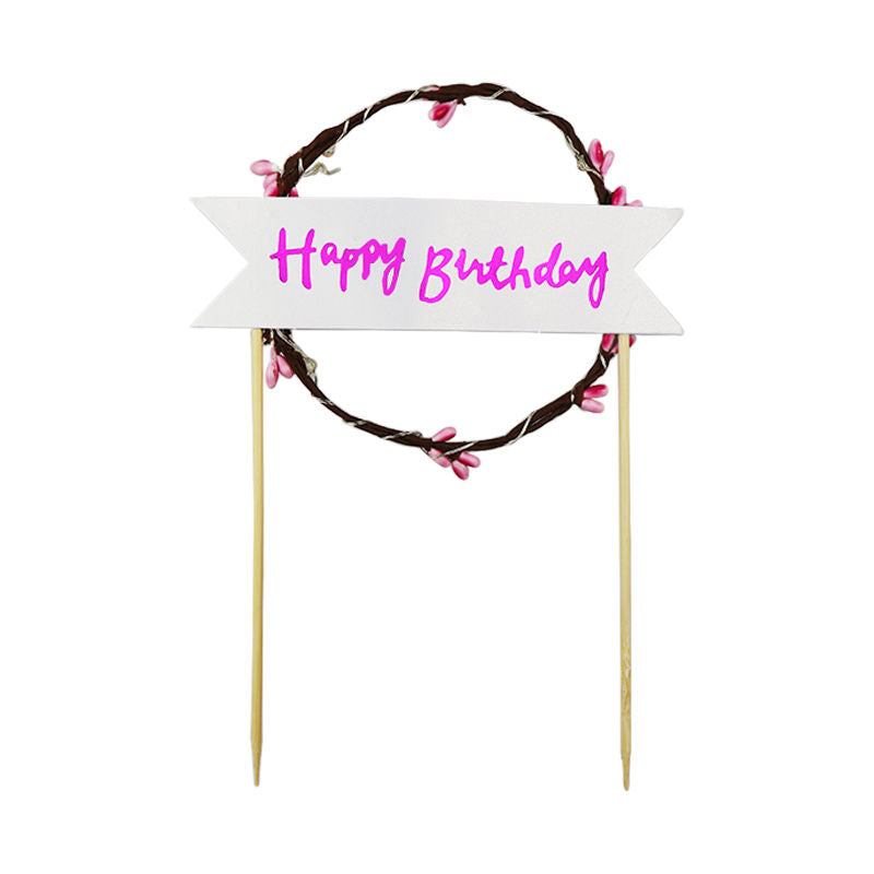 Redman Arcylic Insert Happy Birthday Led Light - 1 Pc