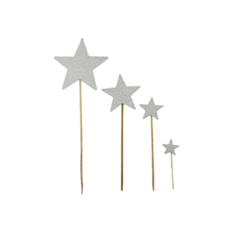 Redman Star Silver Decor Insert 7Pc  - 1 Pc
