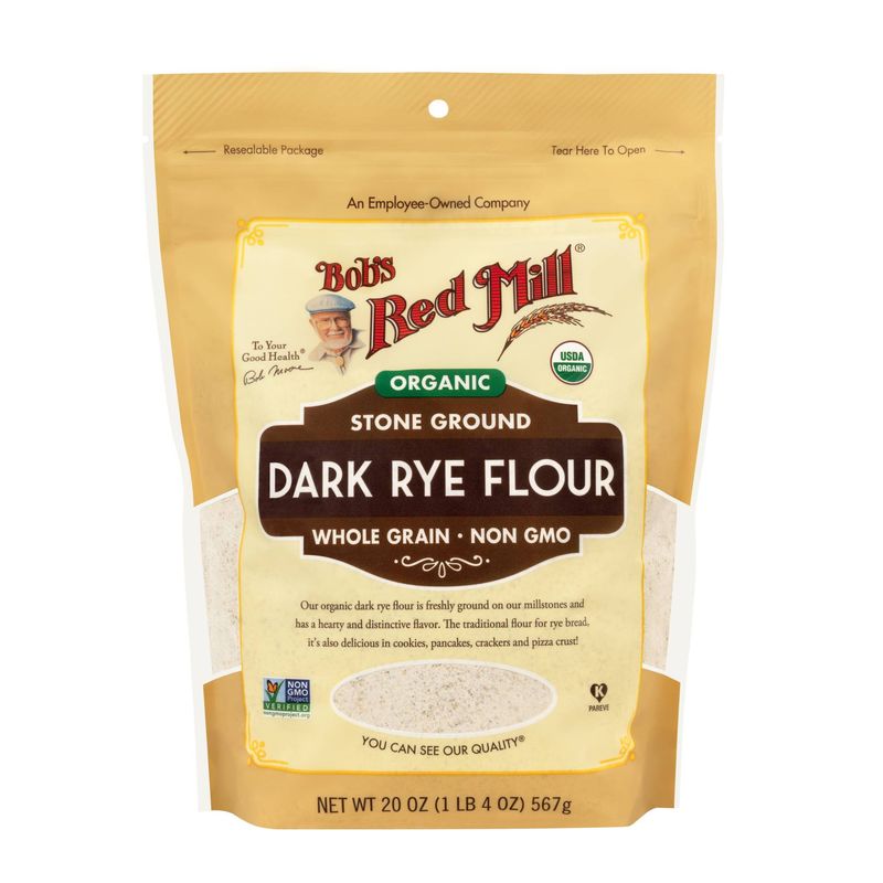 Bob'S Red Mill Dark Rye Flour Org  - 20Oz