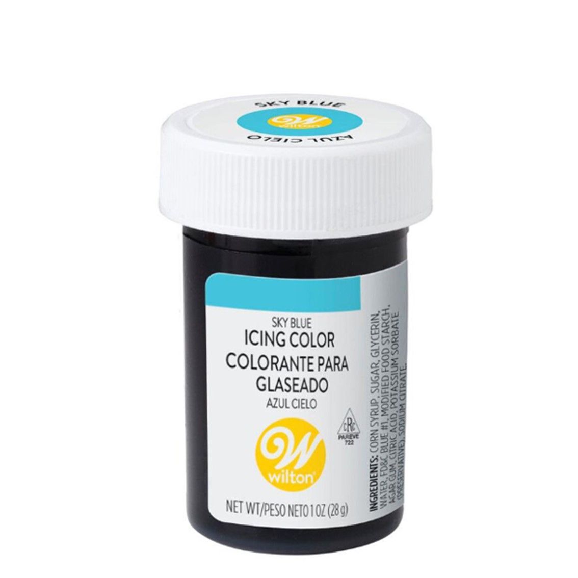 Wilton Icing Col Sky Blue Intl 04-0-0045 1Oz - 1 Pc