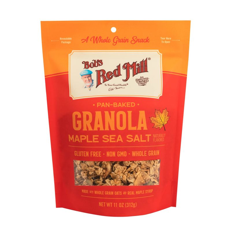 Bob'S Red Mill Granola Maple Sea Salt  - 11Oz