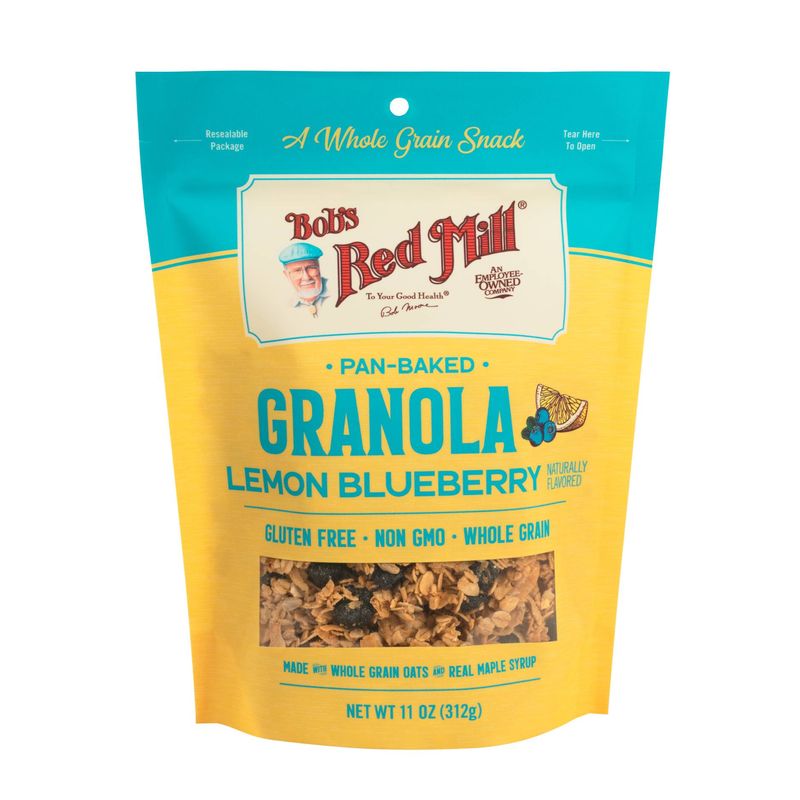 Bob'S Red Mill Granola Lemon Blueberry  - 11Oz
