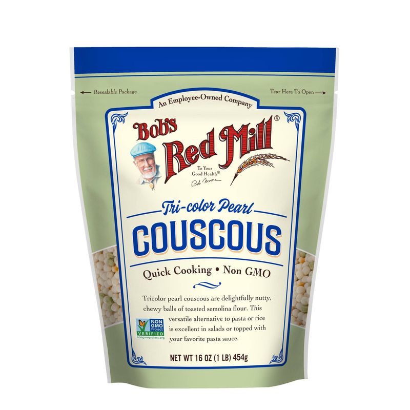 Bob'S Red Mill Tri-Color Pearl Couscous  - 16Oz