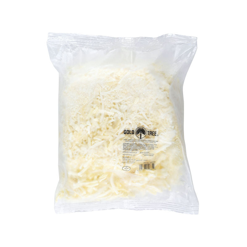 Goldtree Shredded Pizza Topping Mozzarella Cheese  -  1Kg