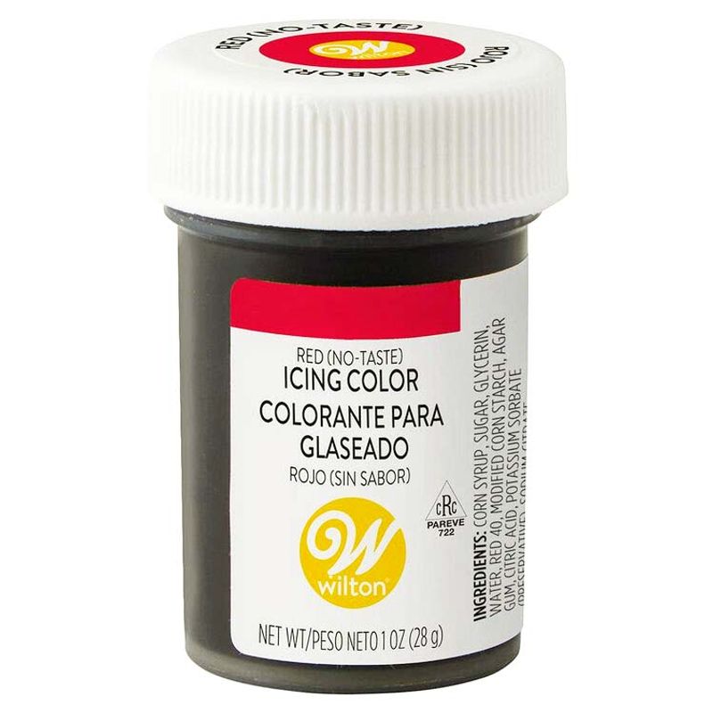 Wilton Red Icing Colour Intl 1Oz 04-0-0036 - 1 Pc