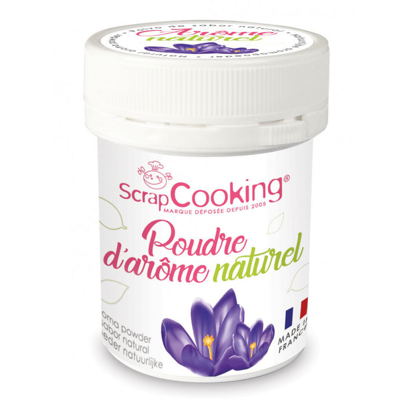 Scrapcooking Natural Violet Flavour Powder  -  15 G