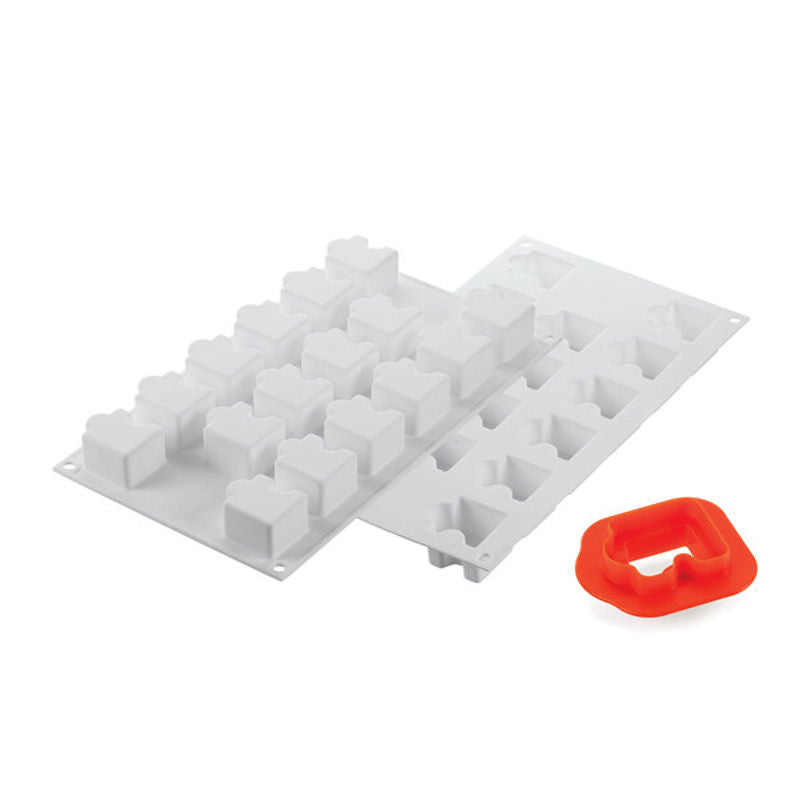 Silikomart Silicon Mould Puzzle 30 36.314.87.0065  - 1 Pc