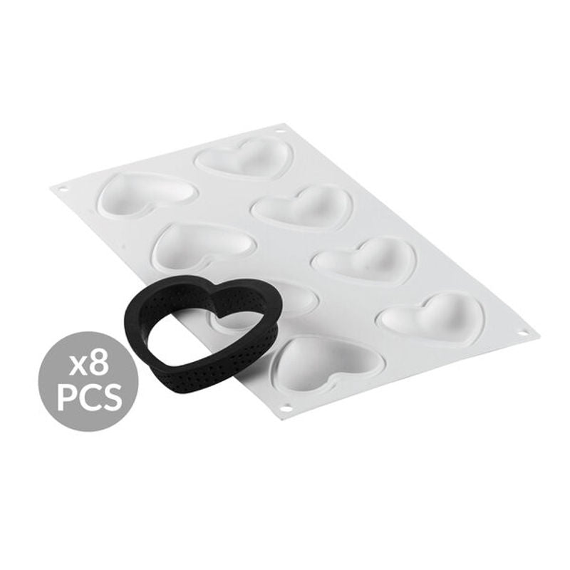 Silikomart Kit Tarte Ring Amore Smal 25.317.87.0065  - 1 Pc