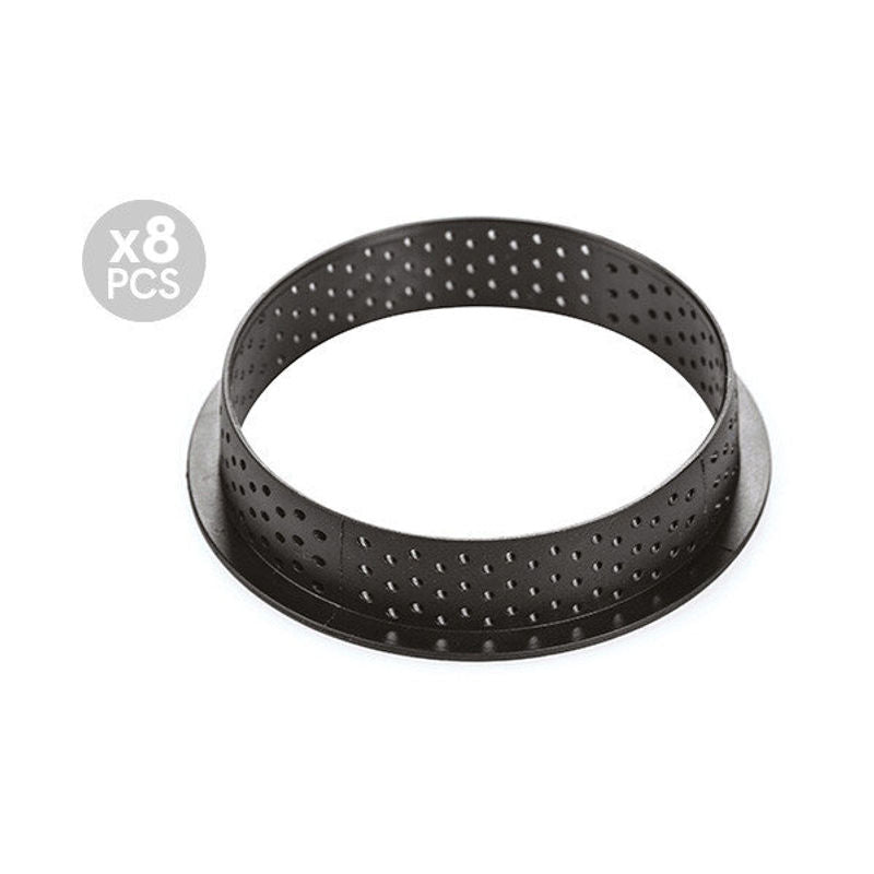 Silikomart Tarte Ring Round Dia70Mmxh20Mm 52.306.20.0165 8Pc  - 1 Pc