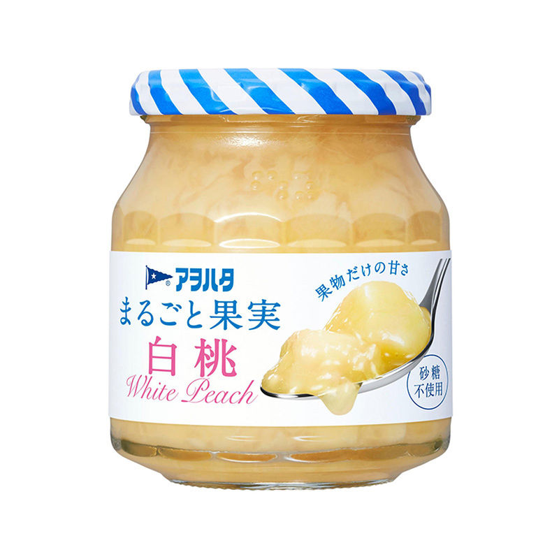 Aohata Whole Peach Fruit Jam  - 250 G
