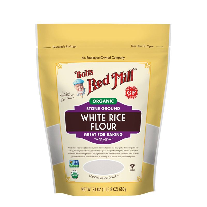 Bob'S Red Mill White Rice Flour Organic  - 24Oz