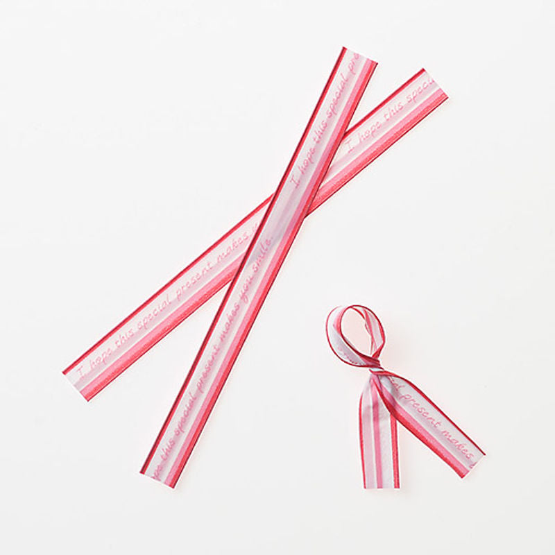 Tomiz Pink Stick Stripe  -  Tie