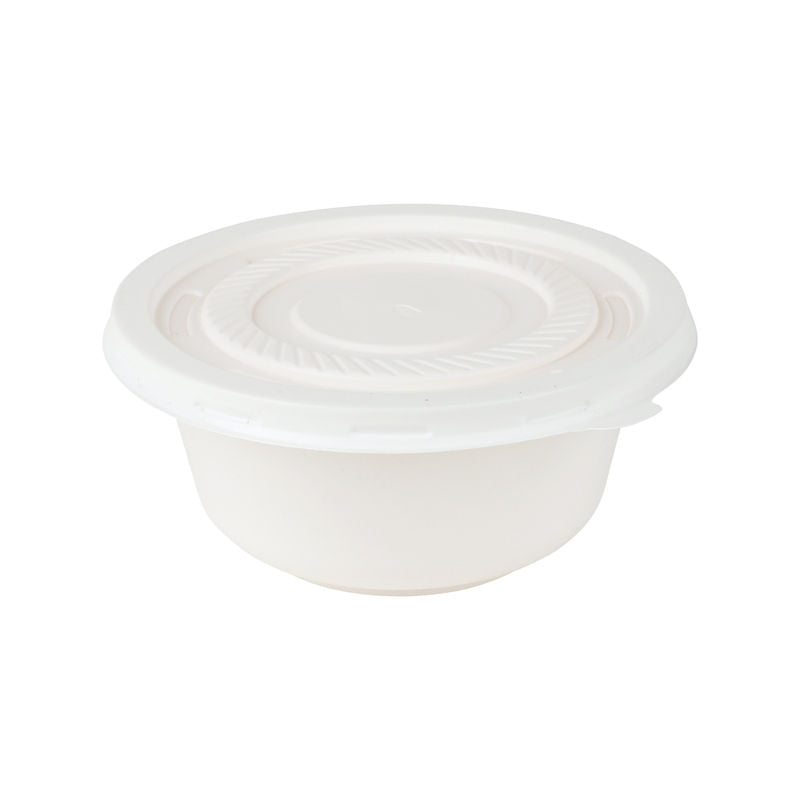 Disposable Bio Bowl W Cover 430Ml 10Set  - 1 Pc