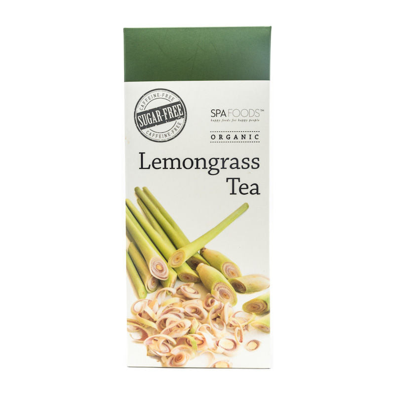 Spa Foods Sugar And Caffeine Free Organic Lemongrass Tea  - 5Sct