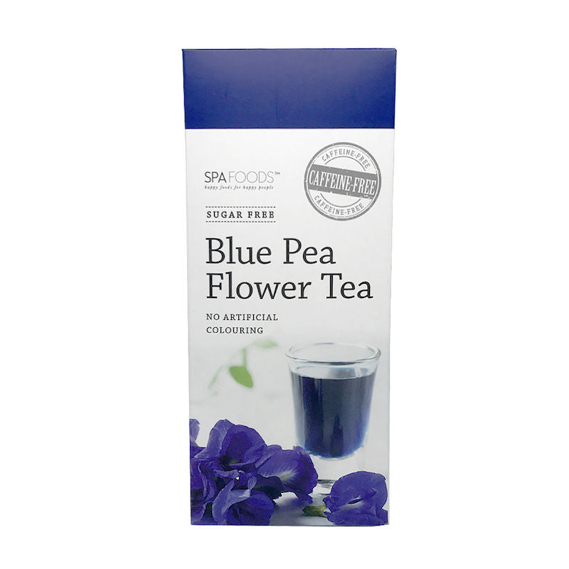 Spa Foods Sugar And Caffeine Free Blue Pea Flower Tea  - 5Sct