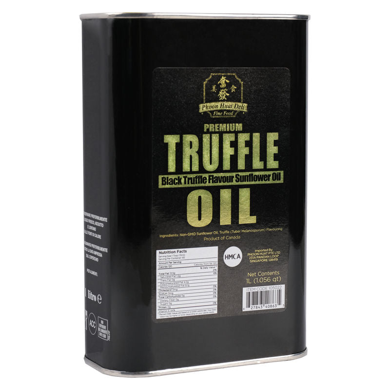 Ph Deli Sunflower Oil With Black Truffle  - e 1L