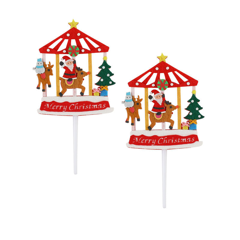 Redman Decor On Pick X'Mas 9X4.7Cm  - 1043