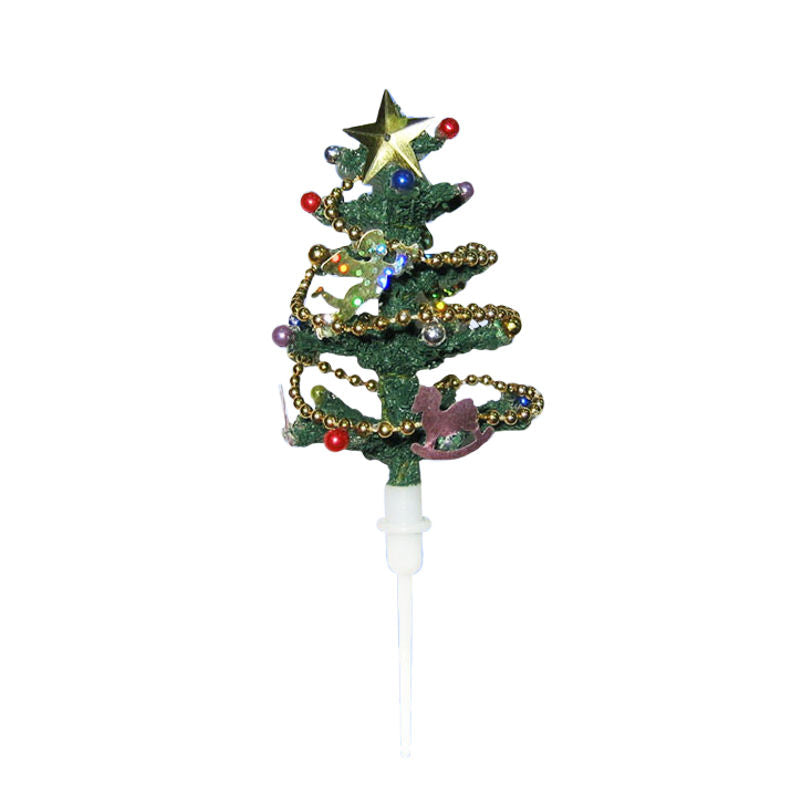 Redman Decor On Pick X'Mas Tree 11.5X4.5Cm  -  132