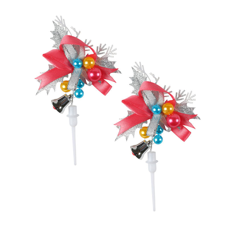 Redman Decor On Pick X'Mas Silver 12.3X8Cm  -  536