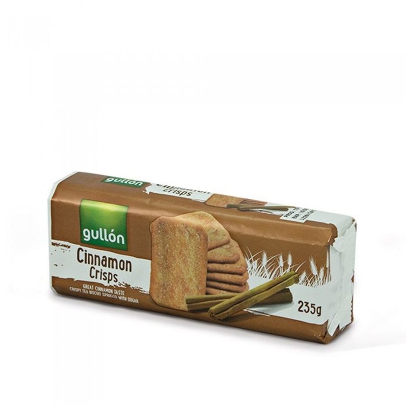 Gullon Cinnamon Crisps Biscuit  - 235 G