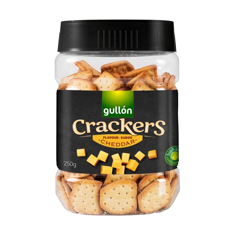 Gullon Cheddar & Cheese Crackers  - 250 G