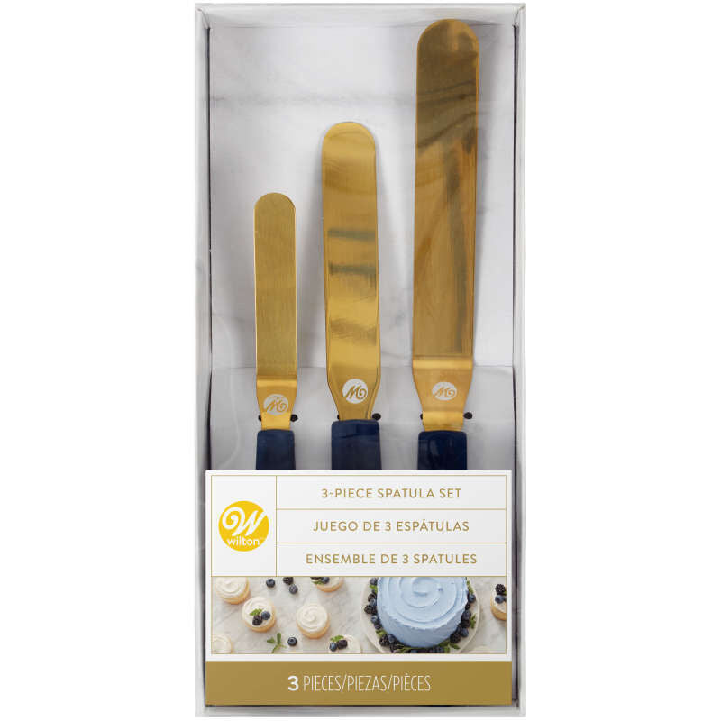 Wilton Icing Spatula Set 409-0-0012 - 3Pc