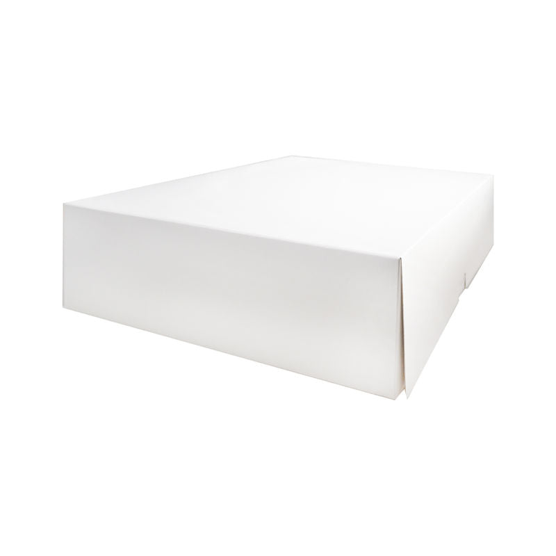 Redman Plain White Cake Box 16X16X5"  - 2Pcs
