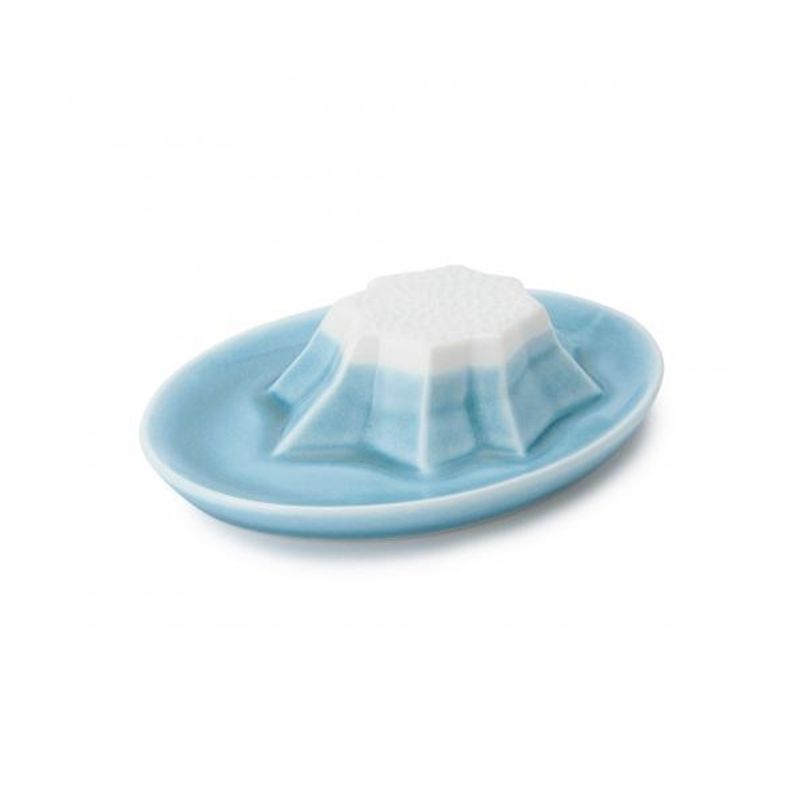 Powder Foods Grater Ginger Mount Fuji (Blue)  - 1 Pc