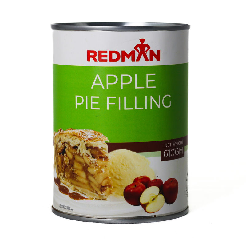 Redman Apple Pie Filling Dices  - 610 G