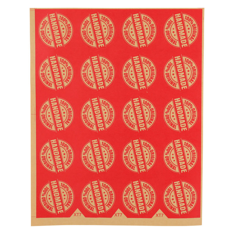 Redmanshop Sticker Round "Handmade" Xt-7 40Mm  - 20Pc