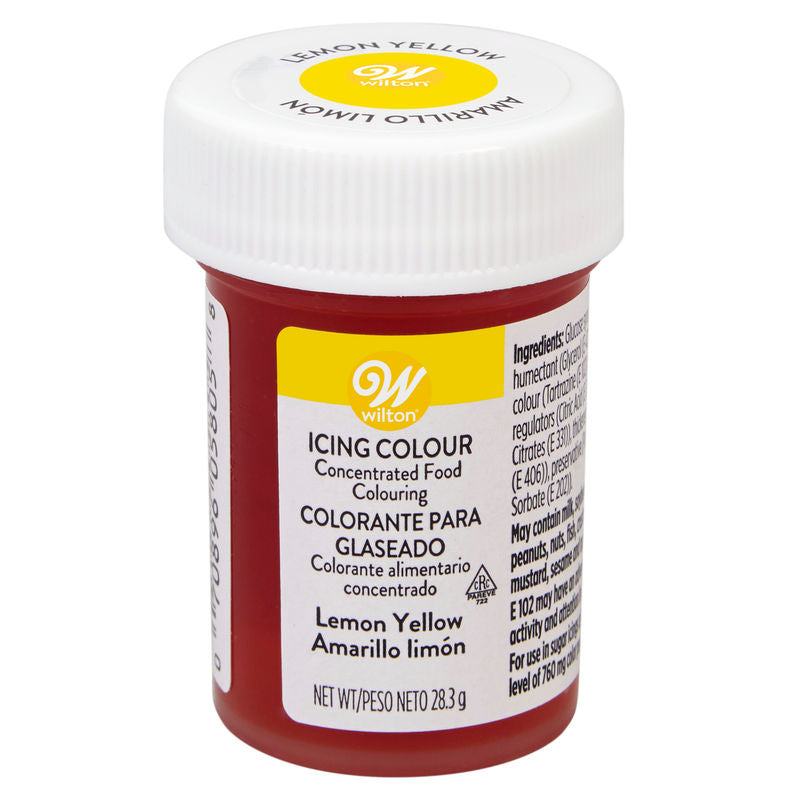 Wilton Icing Color Lemon Yellow 04-0-0031  -  1Oz