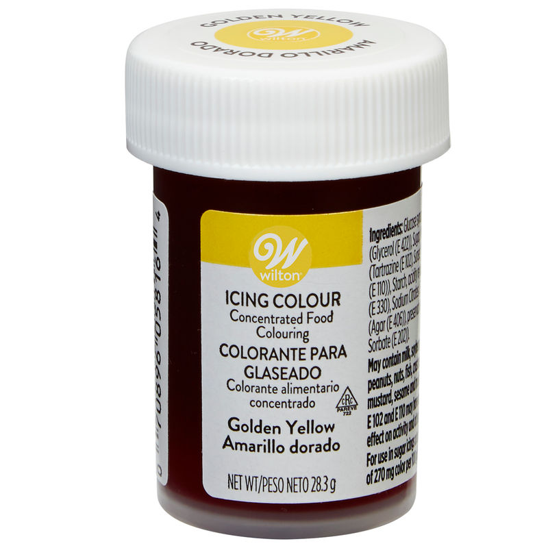 Wilton Icing Color Golden Yellow 04-0-0039  -  1Oz