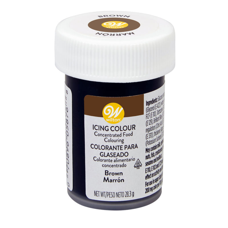 Wilton Icing Color Brown 04-0-0044  -  1Oz