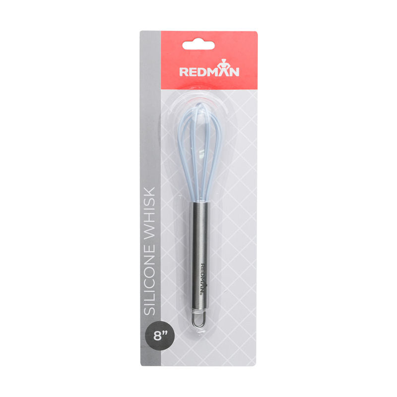 Redman Silicone Whisk 8" Pastel  - Blue