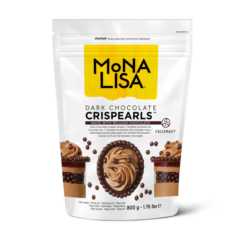 Mona Lisa Crispy Pearl Dark Chocolate  - 800 G