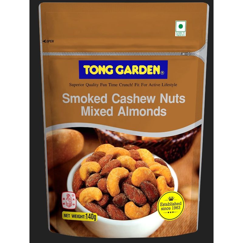 Tong Garden Smoke Cashew Nuts Mixed Almond  - 140 G