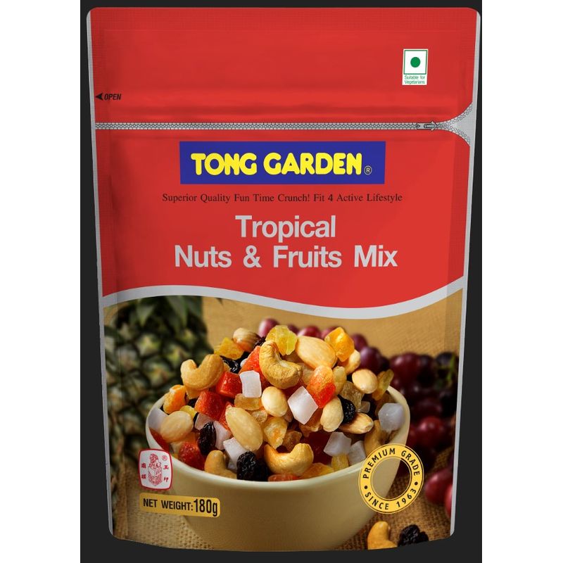 Tong Garden Tropical Nuts & Fruits Mix  - 180 G