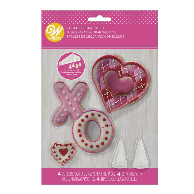 Wilton Valentine Cookie Decor Kit 2107-0-0260 12Pc  - 1 Pc